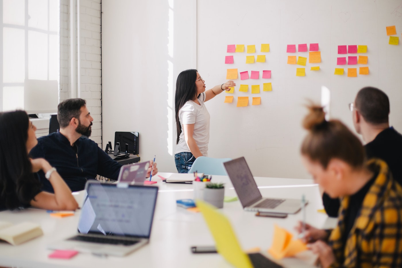 SoftFinix team planning a digital marketing strategy